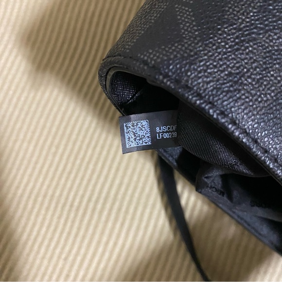 Michael Kors Jet Set Large Tote – Black Logo Canvas black and grey - Picture 11 of 12